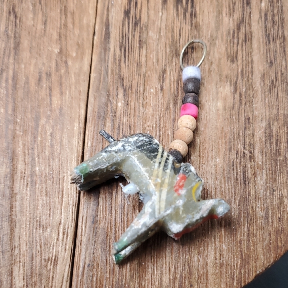 P301 Folksy Mexican Elephant Pendant